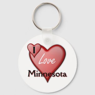 Chaveiro Eu Amo Minnesota