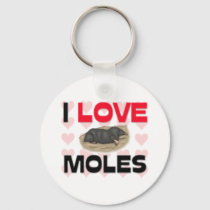 Chaveiro Eu Amo Moles