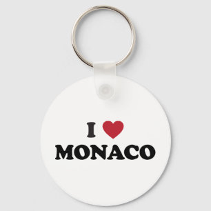 Chaveiro Eu amo Monaco