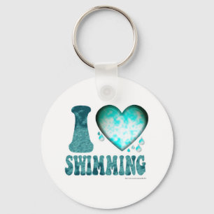 Chaveiro Eu amo nadar