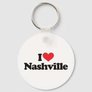 Chaveiro Eu amo Nashville