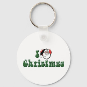 Chaveiro Eu Amo Natal Pingente