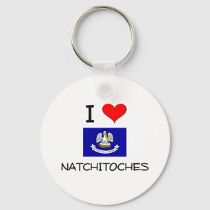 Chaveiro Eu amo NATCHITOCHES Louisiana