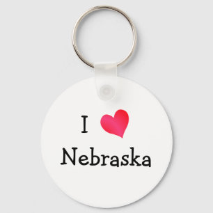 Chaveiro Eu amo Nebraska