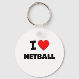 Chaveiro Eu Amo Netball