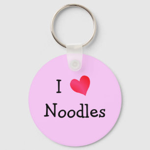 Chaveiro Eu Amo Noodles