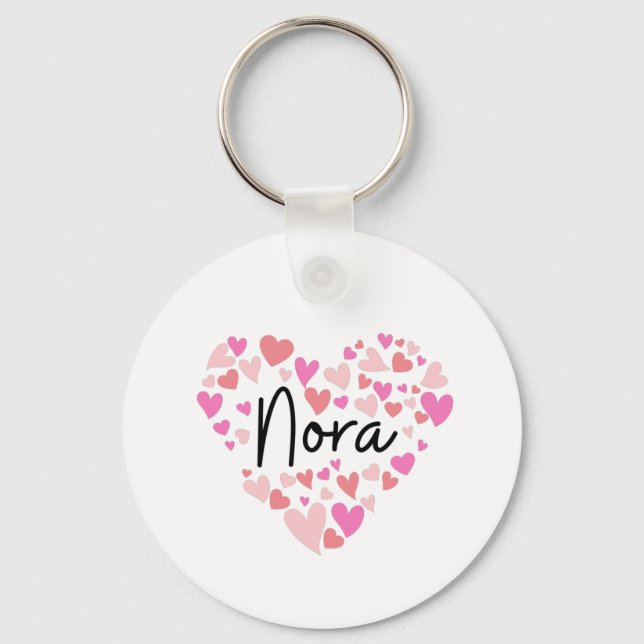 Chaveiro Eu amo Nora (Frente)