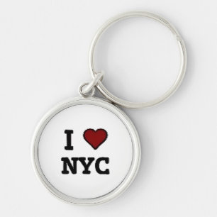 Chaveiro Eu Amo NYC coração