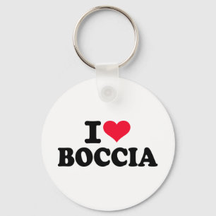 Chaveiro Eu amo o boccia