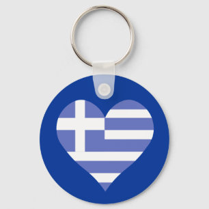 Chaveiro Eu amo o coração da piscina