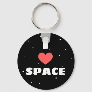 Chaveiro Eu amo o espaço