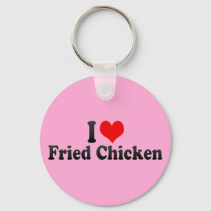 Chaveiro Eu amo o frango frito