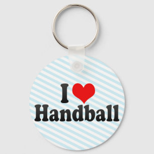 Chaveiro Eu amo o handball