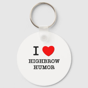 Chaveiro Eu amo o humor Highbrow