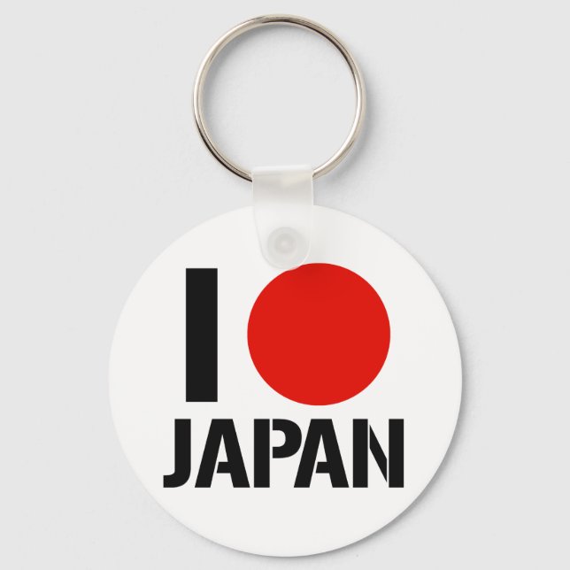 CHAVEIRO EU AMO O JAPÃO (Frente)