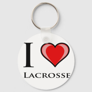 Chaveiro Eu amo o Lacrosse