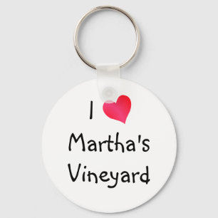Chaveiro Eu amo o Martha's Vineyard
