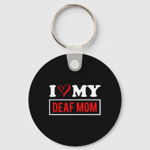 Chaveiro Eu Amo O Meu Dia de as mães MORTO Mãe
