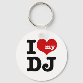 Chaveiro Eu amo o meu DJ