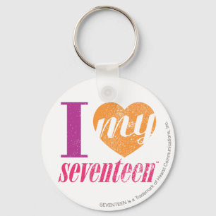 Chaveiro Eu Amo O Meu Laranja 17