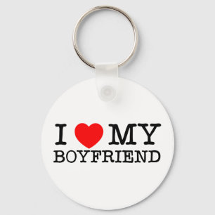 Chaveiro Eu amo o meu Namorado
