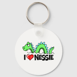 Chaveiro Eu amo o Nessie