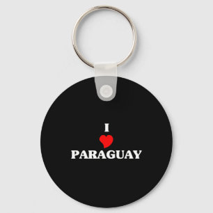 Chaveiro Eu amo o Paraguai