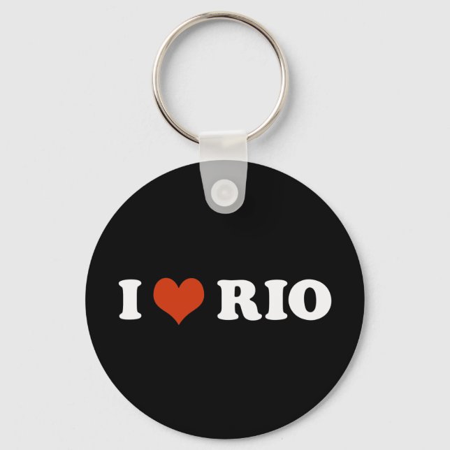 Chaveiro Eu amo o Rio de Janeiro (Frente)