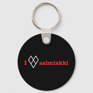Chaveiro Eu amo o salmiakki