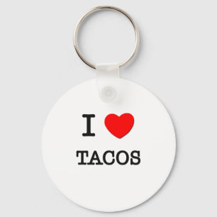 Chaveiro Eu amo o Tacos