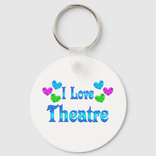 Chaveiro Eu amo o teatro