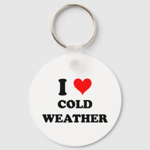 Chaveiro Eu amo o tempo frio