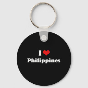 Chaveiro Eu amo o Tshirt de Filipinas