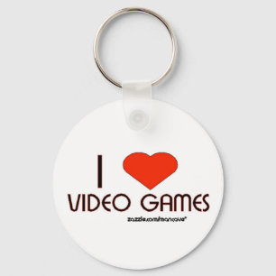 Chaveiro Eu amo o video games