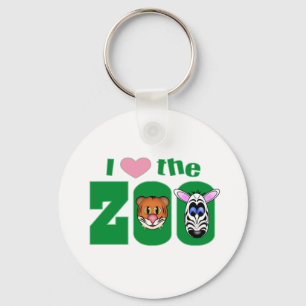 Chaveiro Eu amo o ZOO