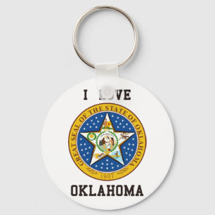 Chaveiro Eu amo Oklahoma