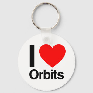 Chaveiro eu amo órbitas