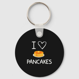 Chaveiro Eu Amo Panquecas do Amor, Divertido, Piadas, Sarcá