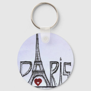Chaveiro Eu amo Paris
