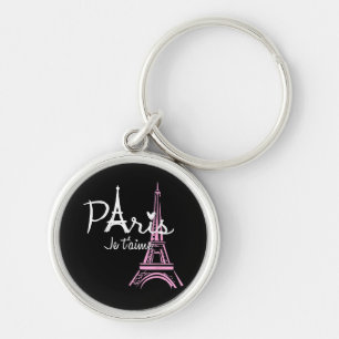 Chaveiro Eu Amo Paris Eiffel Torre França Souvenir Francês