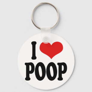 Chaveiro Eu Amo Poop