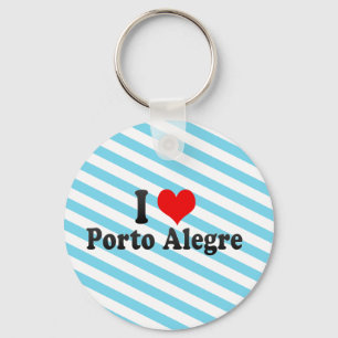 Chaveiro Eu amo Porto Alegre, Brasil