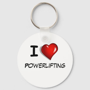 Chaveiro Eu amo Powerlifting