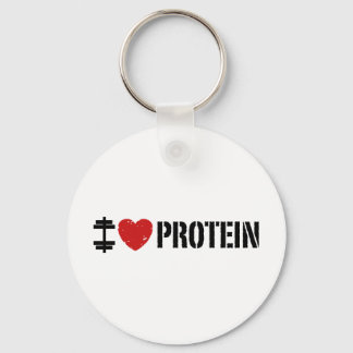 Chaveiro Eu Amo Proteína