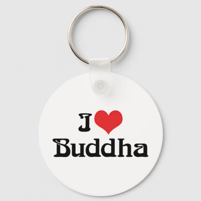 Chaveiro Eu Amo Pulseira de Buda (Frente)