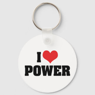Chaveiro Eu Amo Pulseira de Poder