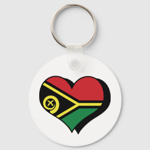 Chaveiro Eu Amo Pulseira de Vanuatu