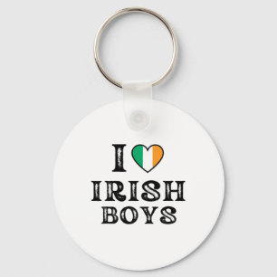 Chaveiro Eu Amo Rapazes Irlandeses Eu Adoro Rapazes Irlande