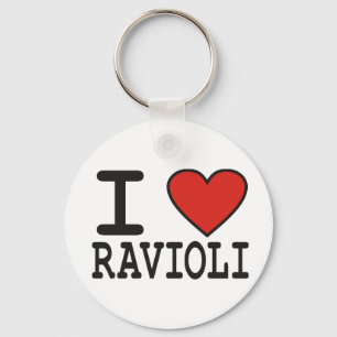 Chaveiro Eu Amo Ravioli