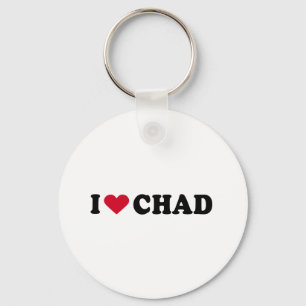 CHAVEIRO EU AMO REPÚBLICA DO TCHAD